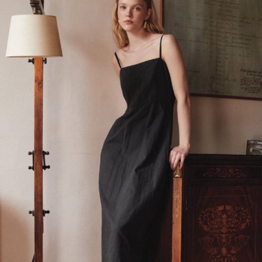 Ciao Lucia Cotton Lareina Dress Black XXS